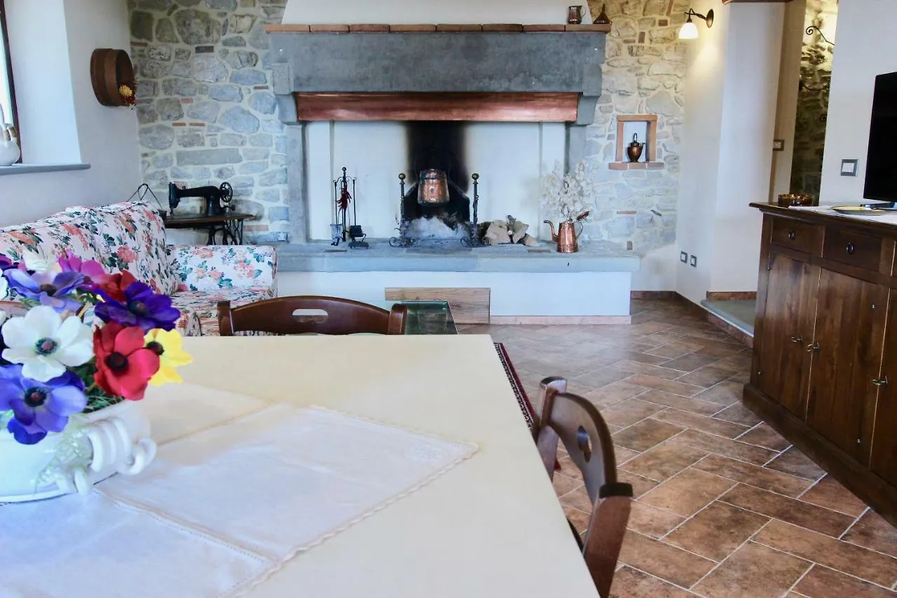 Semesterbostad L'Antico Cipresso Villa Poppi Italien